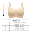 Plus Size Nursing Bra – Breathable, Seamless, Push Up Maternity Underwear