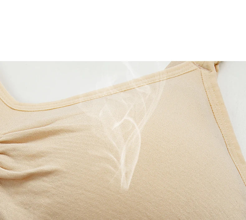 Plus Size Nursing Bra – Breathable, Seamless, Push Up Maternity Underwear