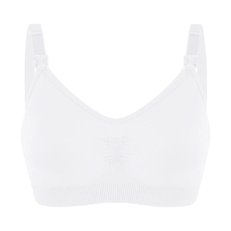Plus Size Nursing Bra – Breathable, Seamless, Push Up Maternity Underwear