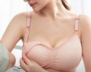 Plus Size Nursing Bra – Breathable, Seamless, Push Up Maternity Underwear