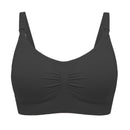 Plus Size Nursing Bra – Breathable, Seamless, Push Up Maternity Underwear