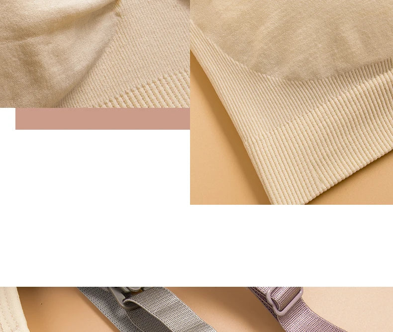 Plus Size Nursing Bra – Breathable, Seamless, Push Up Maternity Underwear