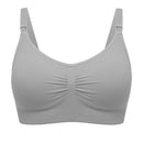Plus Size Nursing Bra – Breathable, Seamless, Push Up Maternity Underwear
