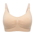 Plus Size Nursing Bra – Breathable, Seamless, Push Up Maternity Underwear