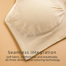 Plus Size Nursing Bra – Breathable, Seamless, Push Up Maternity Underwear