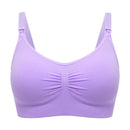 Plus Size Nursing Bra – Breathable, Seamless, Push Up Maternity Underwear