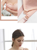 Plus Size Nursing Bra – Breathable, Seamless, Push Up Maternity Underwear