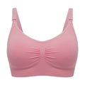Plus Size Nursing Bra – Breathable, Seamless, Push Up Maternity Underwear