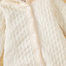 Autumn Winter Baby Romper – Hooded Long Sleeve Jumpsuit for Boys & Girls