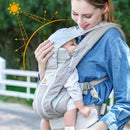 Ergobaby Breathable Mesh Baby Carrier, All Positions, 7–45 lbs
