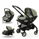 3-in-1 Baby Stroller with Safety Seat, Portable for Ages 0-2