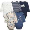 Baby Bodysuits 5pcs Set – 100% Cotton Newborn & Toddler Clothes