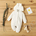 Autumn Winter Baby Romper – Hooded Long Sleeve Jumpsuit for Boys & Girls