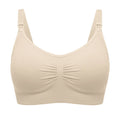 Plus Size Nursing Bra – Breathable, Seamless, Push Up Maternity Underwear