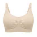 Plus Size Nursing Bra – Breathable, Seamless, Push Up Maternity Underwear