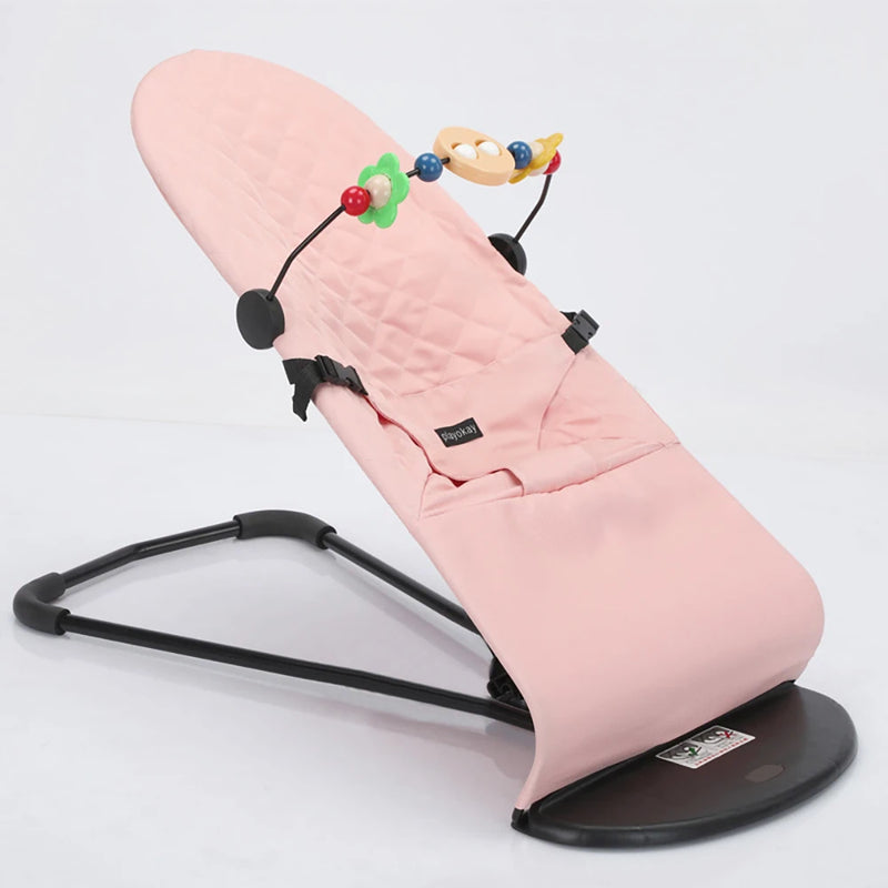 AnGku Baby Rocking Swing Chair with Toys, Adjustable Bouncer Seat