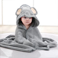 Cartoon Baby Hooded Bath Towel – Soft Newborn Blanket & Toddler Bathrobe