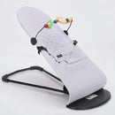 AnGku Baby Rocking Swing Chair with Toys, Adjustable Bouncer Seat