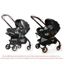 3-in-1 Baby Stroller with Safety Seat, Portable for Ages 0-2
