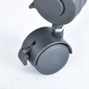 UBRAVOO Baby Travel Cot with Mattress & Silent Wheels, Convertible Rocking Crib