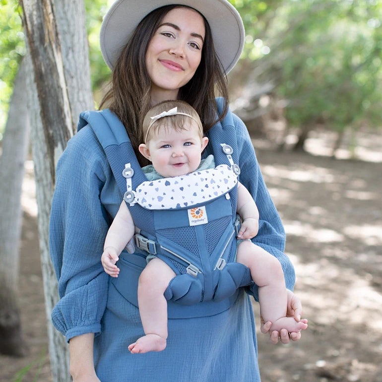 Ergobaby Breathable Mesh Baby Carrier, All Positions, 7–45 lbs