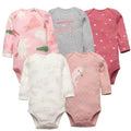 Baby Bodysuits 5pcs Set – 100% Cotton Newborn & Toddler Clothes