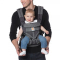 Ergobaby Breathable Mesh Baby Carrier, All Positions, 7–45 lbs