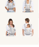 Ergobaby Breathable Mesh Baby Carrier, All Positions, 7–45 lbs