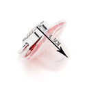 Red Pacifier Newborn Dummy Luxury Pearls Clip Chain Set Letters Infant Soother Baby Shower Gift Silicone Toddler Teether