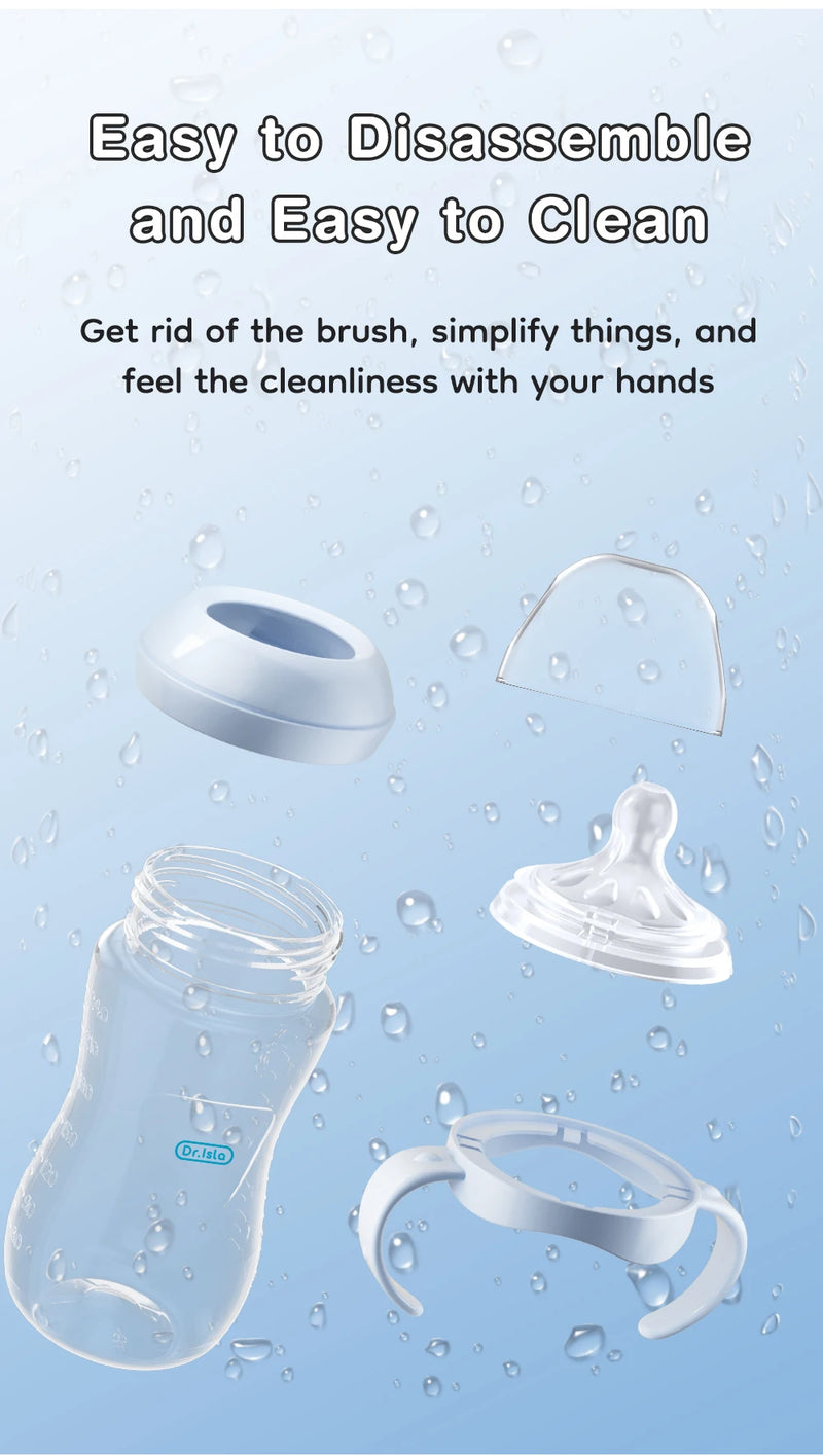 150/240/330ML Baby PP Feeding Bottle with Handle – Newborn Milk Bottle