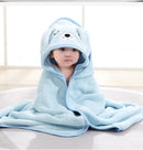 Cartoon Baby Hooded Bath Towel – Soft Newborn Blanket & Toddler Bathrobe