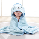 Cartoon Baby Hooded Bath Towel – Soft Newborn Blanket & Toddler Bathrobe