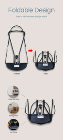 AnGku Baby Rocking Swing Chair with Toys, Adjustable Bouncer Seat