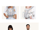 Ergobaby Breathable Mesh Baby Carrier, All Positions, 7–45 lbs