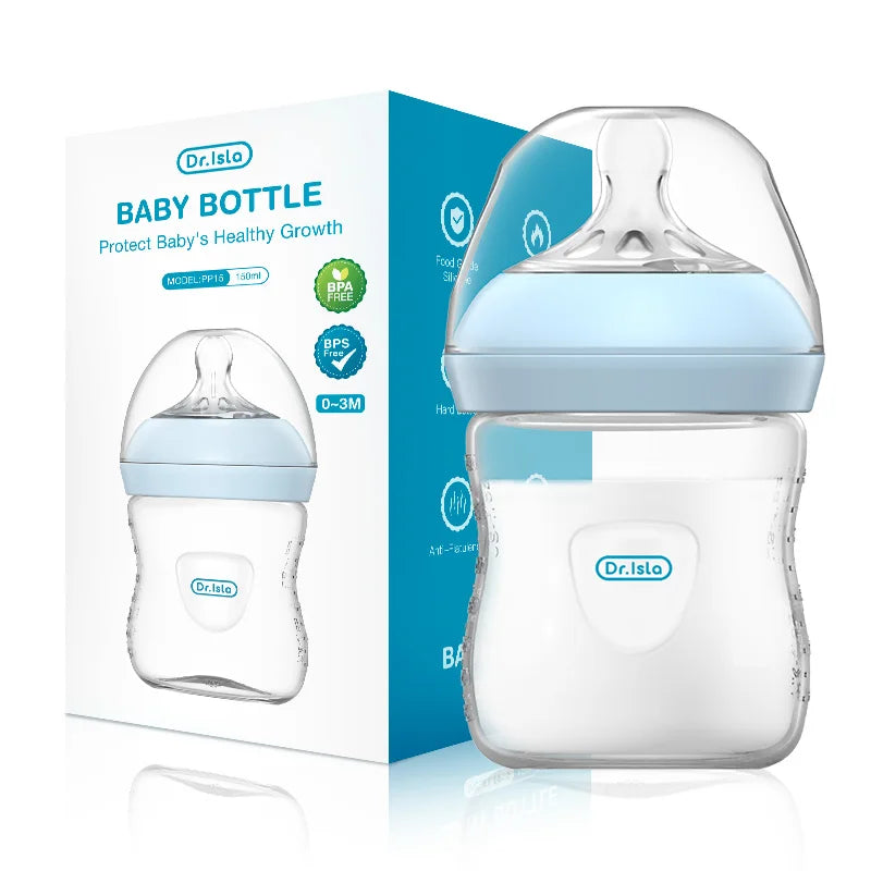 150/240/330ML Baby PP Feeding Bottle with Handle – Newborn Milk Bottle