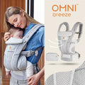 Ergobaby Breathable Mesh Baby Carrier, All Positions, 7–45 lbs