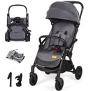 Baby Stroller for Toddlers up to 22KG – Compact, Lightweight, One-Hand Fold, UPF 50+ Canopy