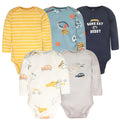 Baby Bodysuits 5pcs Set – 100% Cotton Newborn & Toddler Clothes