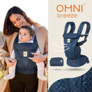 Ergobaby Breathable Mesh Baby Carrier, All Positions, 7–45 lbs